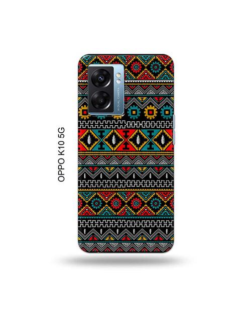 tweakymod designer printed hard case | aztec back cover compatible with oppo k10 5g - 19054366 - Very Small Image - 1