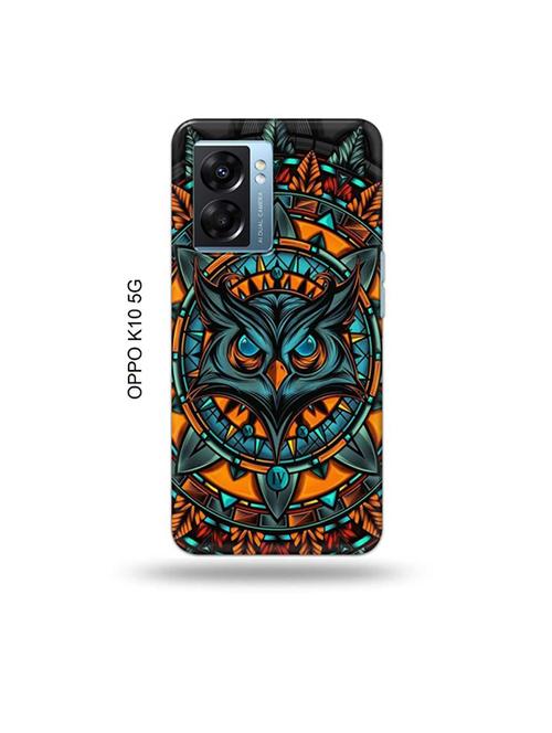 tweakymod designer printed hard case | angry owl back cover compatible with oppo k10 5g - 19054422 - Very Small Image - 1