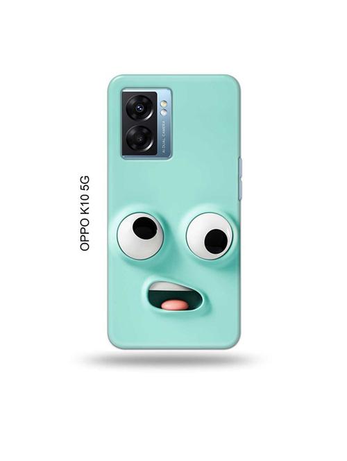 tweakymod designer printed hard case | funny face emoji back cover compatible with oppo k10 5g - 19054432 - Very Small Image - 1