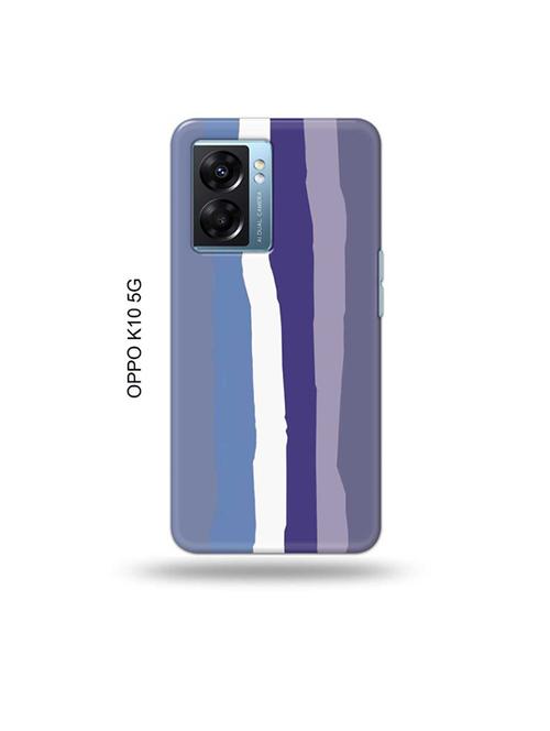 tweakymod designer printed hard case | blue rainbow latest back cover compatible with oppo k10 5g - 19054463 - Very Small Image - 1