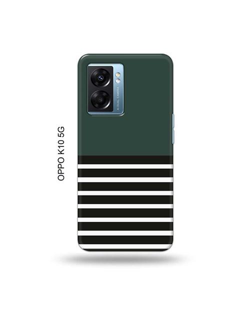 tweakymod designer printed hard case | blue and black strips back cover compatible with oppo k10 5g - 19054480 - Very Small Image - 1