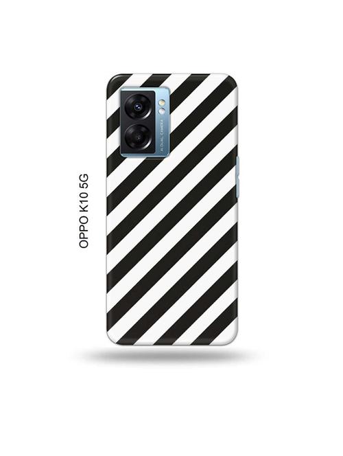 tweakymod designer printed hard case | white black back cover compatible with oppo k10 5g - 19054482 - Very Small Image - 1