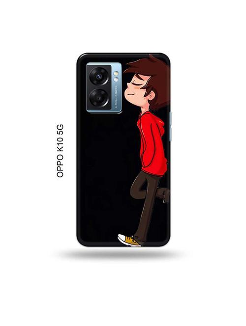 tweakymod designer printed hard case | alone boy back cover compatible with oppo k10 5g - 19054499 - Very Small Image - 1