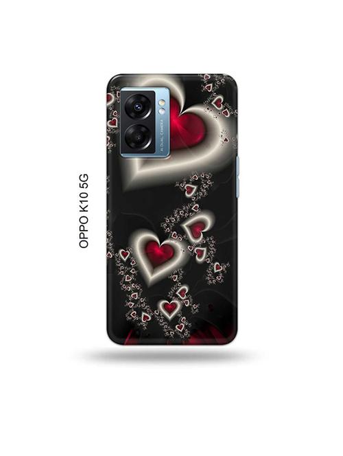 tweakymod designer printed hard case | love design back cover compatible with oppo k10 5g - 19054532 - Very Small Image - 1