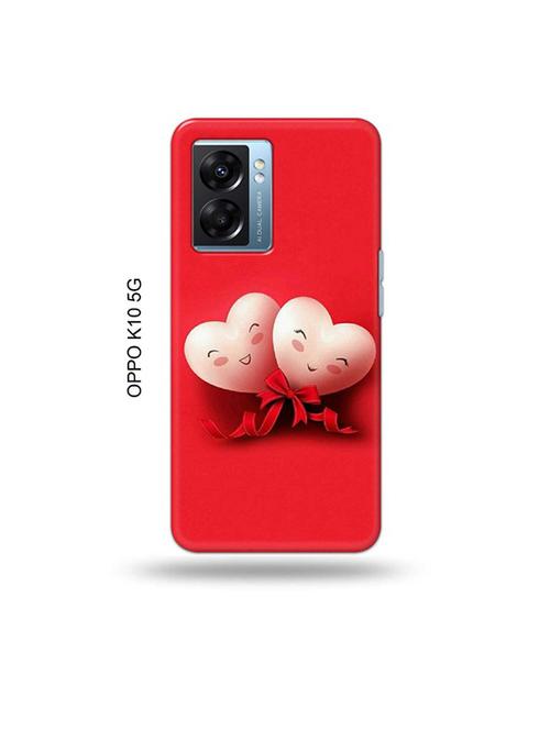 tweakymod designer printed hard case | love design back cover compatible with oppo k10 5g - 19054533 - Very Small Image - 1