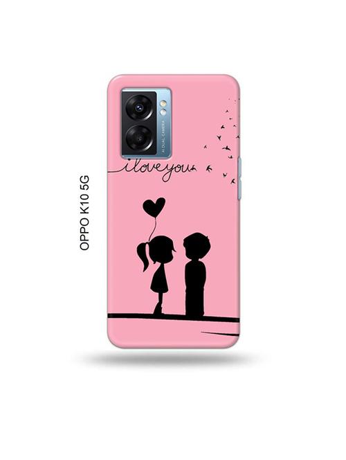 tweakymod designer printed hard case | i love you back cover compatible with oppo k10 5g - 19054545 - Very Small Image - 1
