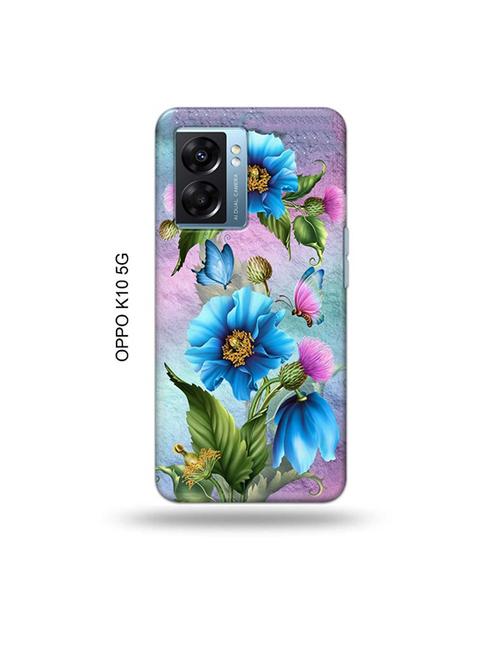 tweakymod designer printed hard case | floral back cover compatible with oppo k10 5g - 19054554 - Very Small Image - 1