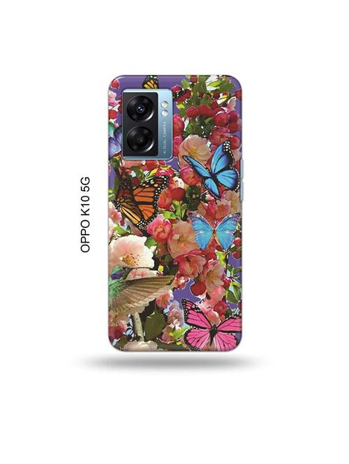 tweakymod designer printed hard case | flowers back cover compatible with oppo k10 5g - 19054574 - Very Small Image - 1