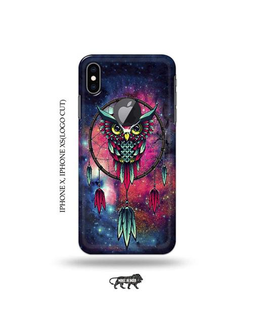 owl dream catcher back cover compatible with iphone x, iphone xs(logo cut) - 19055147 - Very Small Image - 1