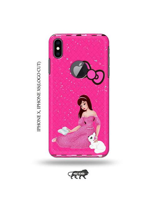 cute girl back cover compatible with iphone x, iphone xs(logo cut) - 19055248 - Very Small Image - 1