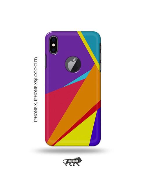 abstract strips back cover compatible with iphone x, iphone xs(logo cut) - 19055301 - Very Small Image - 1