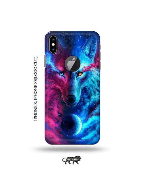 universal fox back cover compatible with iphone x, iphone xs(logo cut) - 19055343 - Very Small Image - 1