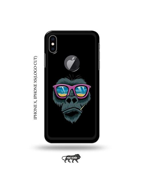 cool ape back cover compatible with iphone x, iphone xs(logo cut) - 19055352 - Very Small Image - 1