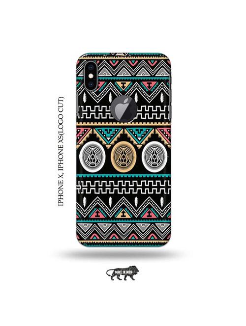 kalankaari back cover compatible with iphone x, iphone xs(logo cut) - 19055398 - Very Small Image - 1