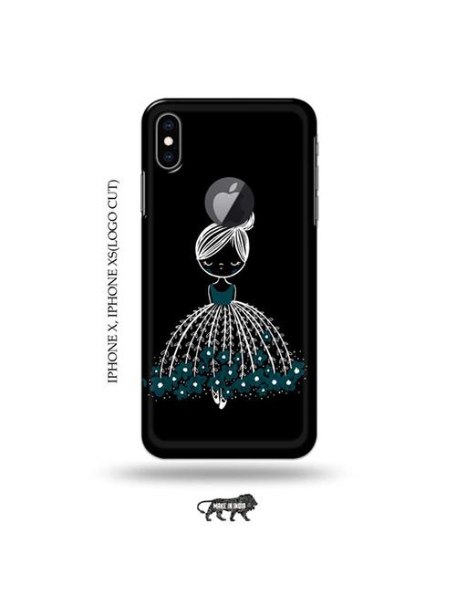 girlie back cover compatible with iphone x, iphone xs(logo cut) - 19055438 - Very Small Image - 1