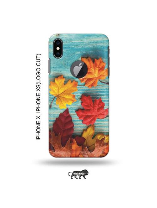 flowers back cover compatible with iphone x, iphone xs(logo cut) - 19055609 - Very Small Image - 1