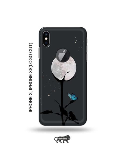 flowers back cover compatible with iphone x, iphone xs(logo cut) - 19055618 - Very Small Image - 1