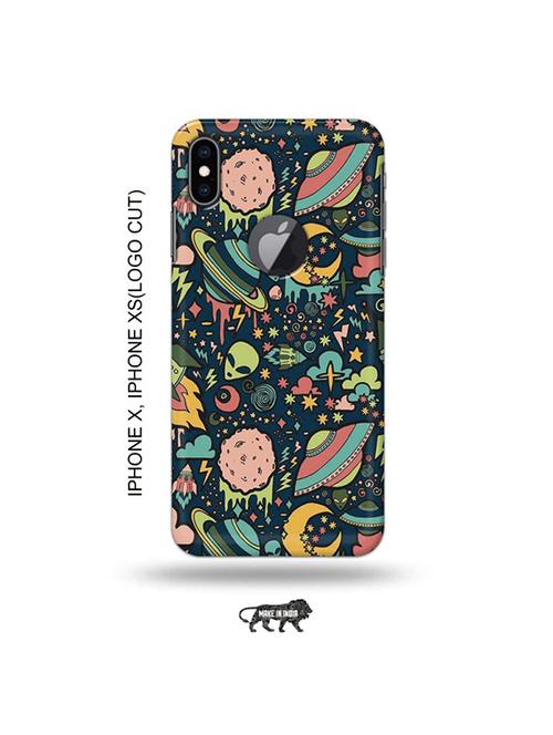 ufo dope back cover compatible with iphone x, iphone xs(logo cut) - 19055637 - Very Small Image - 1