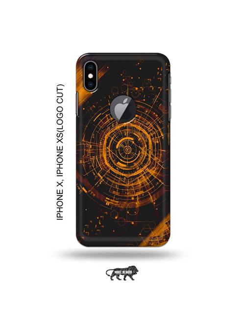 tweakymod designer printed hard case | magestic hacker back cover compatible with iphone x, iphone xs(logo cut) - 19055645 - Very Small Image - 1