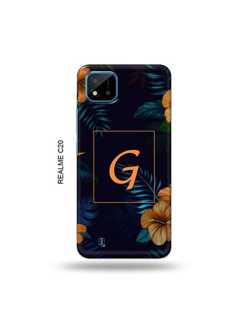 floral g back cover compatible with realme c20, realme c11(2021) - 19055741 - Very Small Image - 1