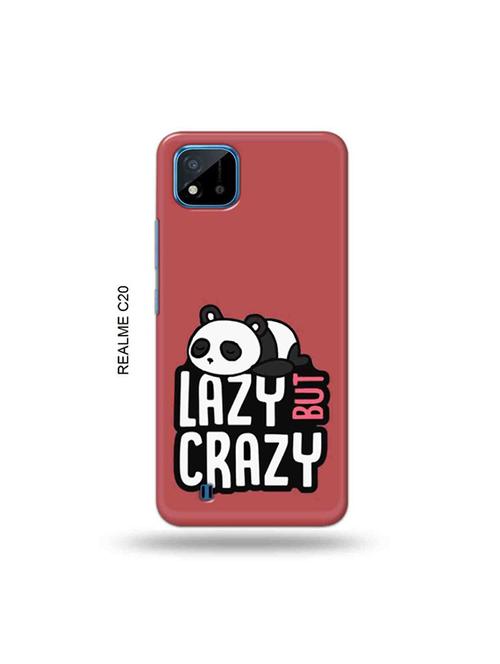 crazy panda back cover compatible with realme c20, realme c11(2021) - 19055841 - Very Small Image - 1