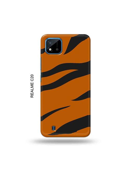 tweakymod designer printed hard case | tiger strips back cover compatible with realme c20, realme c11(2021) - 19055865 - Very Small Image - 1