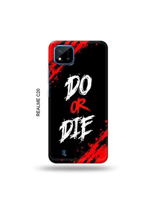 tweakymod designer printed hard case | do or die back cover compatible with realme c20, realme c11(2021) - 19055903 - Very Small Image - 1