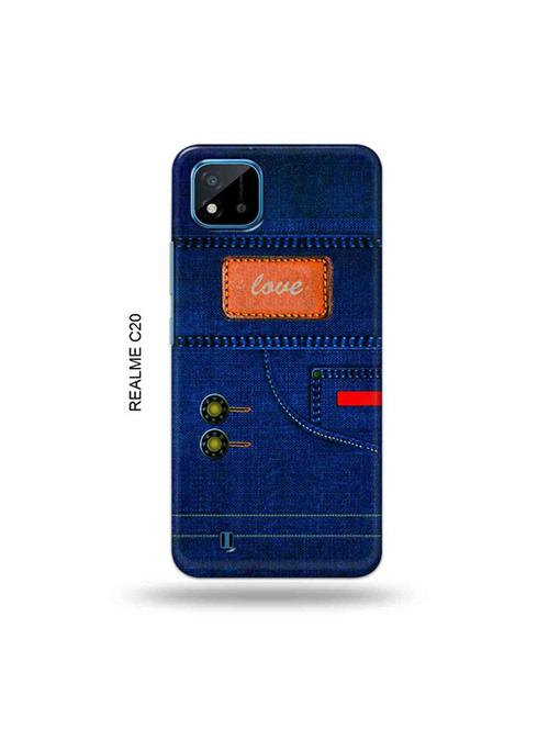 jeans love back cover compatible with realme c20, realme c11(2021) - 19055911 - Very Small Image - 1