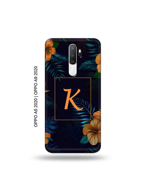 floral k back cover compatible with oppo a5 2020, oppo a9 2020 - 19058948 - Very Small Image - 1