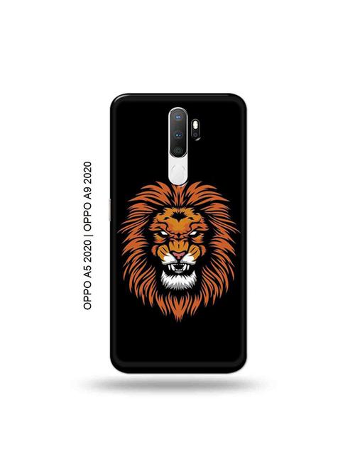 tweakymod designer printed hard case | lions back cover compatible with oppo a5 2020, oppo a9 2020 - 19059089 - Very Small Image - 1