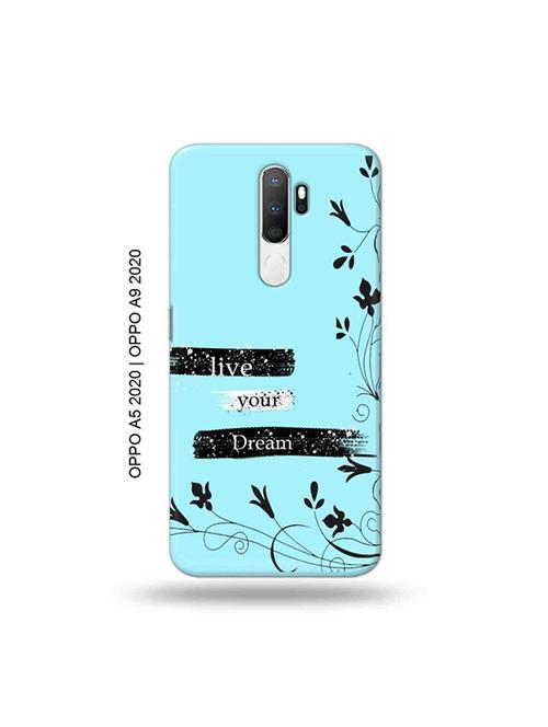 live your dream back cover compatible with oppo a5 2020, oppo a9 2020 - 19059132 - Very Small Image - 1