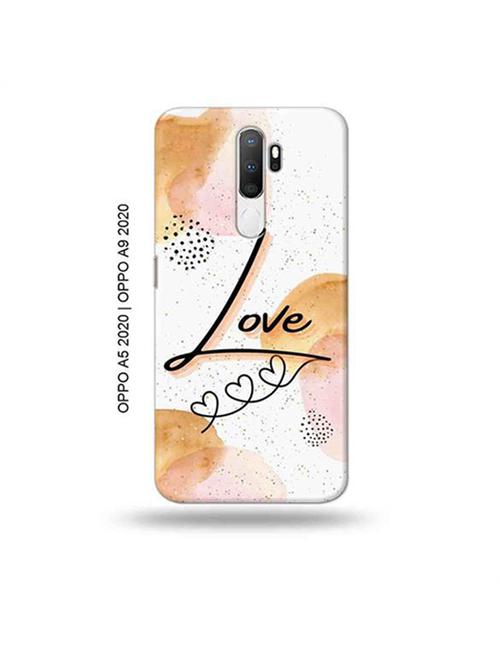 love back cover compatible with oppo a5 2020, oppo a9 2020 - 19059348 - Very Small Image - 1