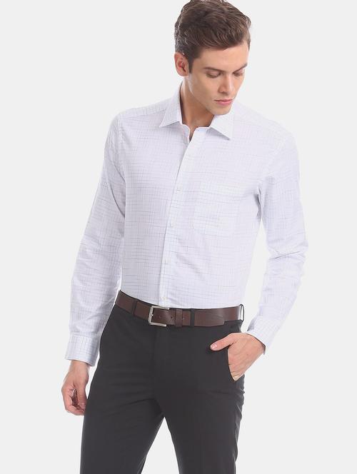 white cotton casual shirt - 19059596 - Very Small Image - 1
