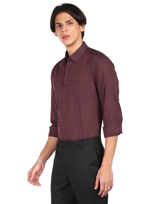 red cotton casual shirt - 19059817 - Very Small Image - 1