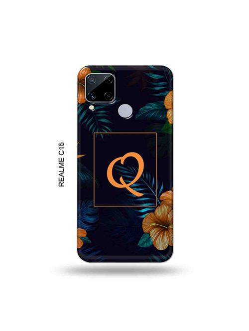 floral q back cover compatible with realme c15 - 19065271 - Very Small Image - 1