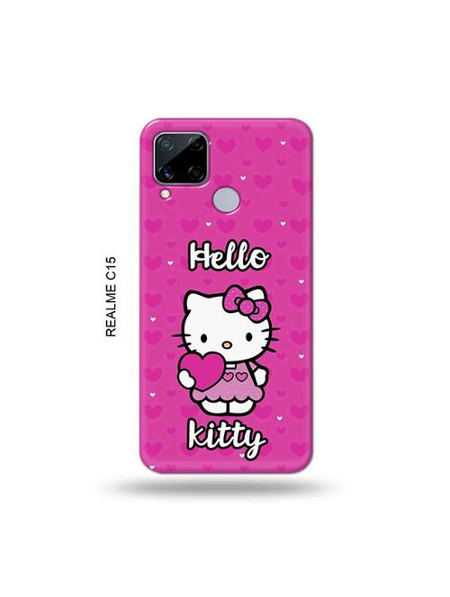 hello kitty back cover compatible with realme c15 - 19065282 - Very Small Image - 1