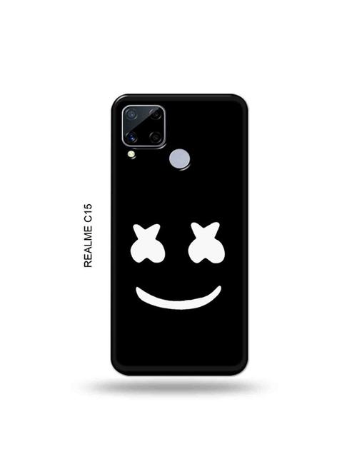 funny face back cover compatible with realme c15 - 19065510 - Very Small Image - 1