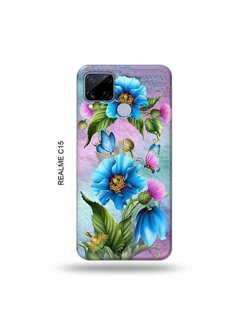 floral back cover compatible with realme c15 - 19065638 - Very Small Image - 1