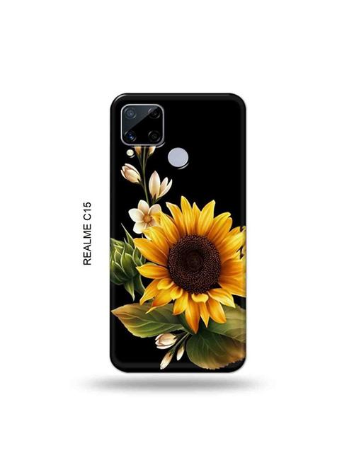 flowers back cover compatible with realme c15 - 19065661 - Very Small Image - 1