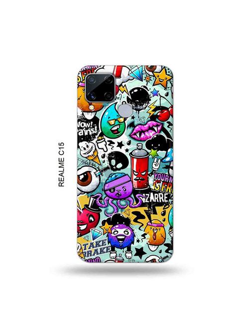 funny dope back cover compatible with realme c15 - 19065681 - Very Small Image - 1