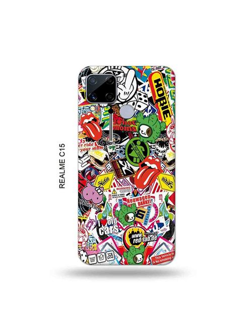 travel dope back cover compatible with realme c15 - 19065683 - Very Small Image - 1