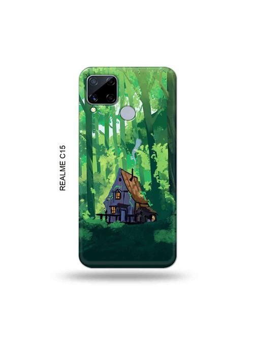 forest house back cover compatible with realme c15 - 19065712 - Very Small Image - 1