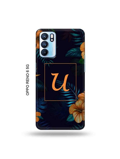 floral u back cover compatible with oppo reno 6 5g - 19065825 - Very Small Image - 1