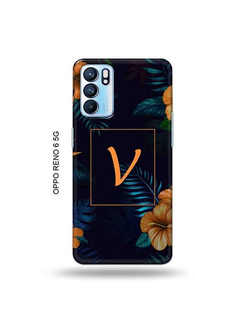 floral v back cover compatible with oppo reno 6 5g - 19065826 - Very Small Image - 1