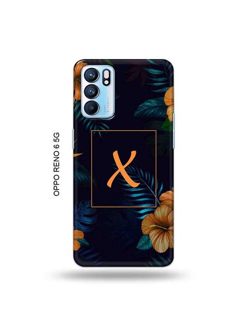 floral x back cover compatible with oppo reno 6 5g - 19065829 - Very Small Image - 1