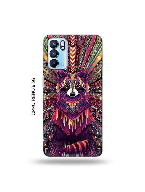 kalankari fox back cover compatible with oppo reno 6 5g - 19065964 - Very Small Image - 1