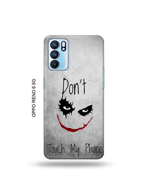 don't touch my phone back cover compatible with oppo reno 6 5 - 19066078 - Very Small Image - 1