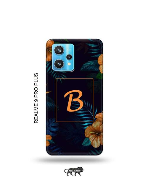 floral b back cover compatible with realme 9 pro plus, narzo 50 pro 5g, realme 9 - 19066378 - Very Small Image - 1