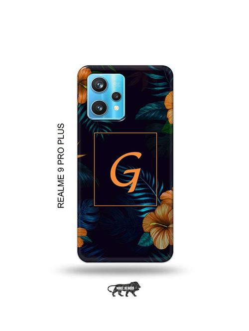 floral g back cover compatible with realme 9 pro plus, narzo 50 pro 5g, realme 9 - 19066383 - Very Small Image - 1