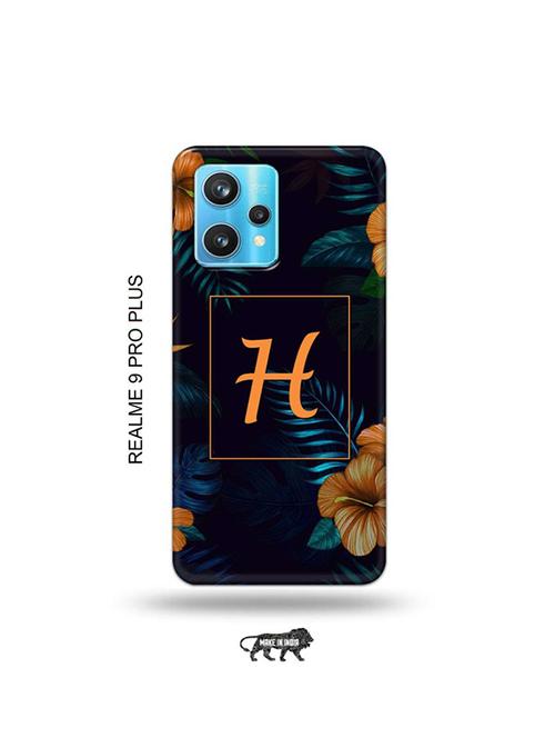 floral h back cover compatible with realme 9 pro plus, narzo 50 pro 5g, realme 9 - 19066384 - Very Small Image - 1